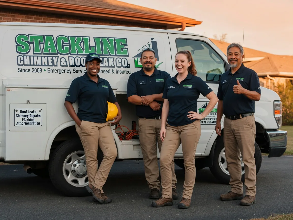 Chimney flashing repair company in Lockeford, CA